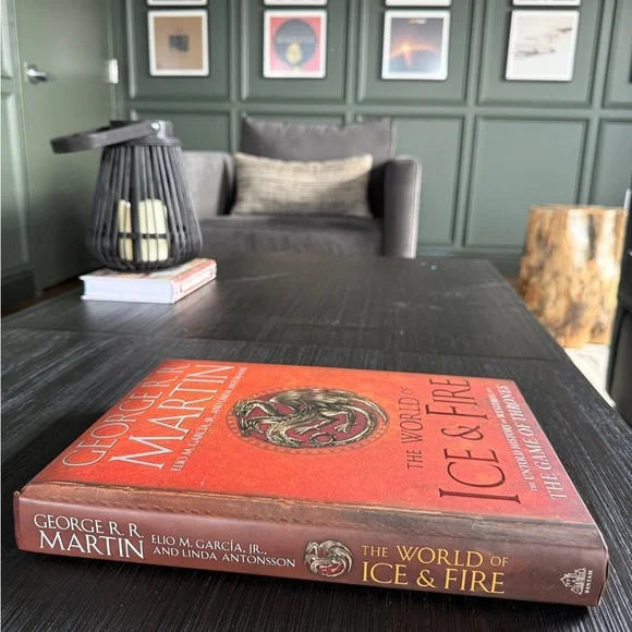 The Game of Thrones- The World of Ice & Fire (Red Hardcover) - Picture 2 of 4